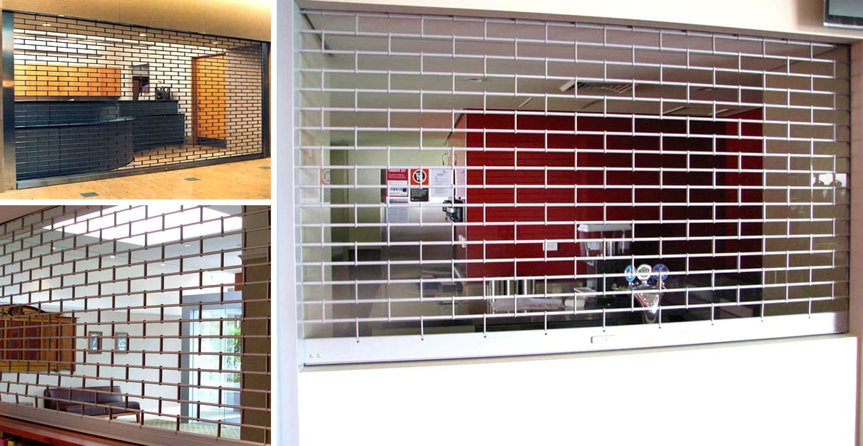 grilaje metalice rulabile cu tuburi drepte